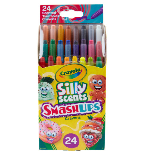 Crayola Silly Scents Twistables Mini Crayons - 24 count