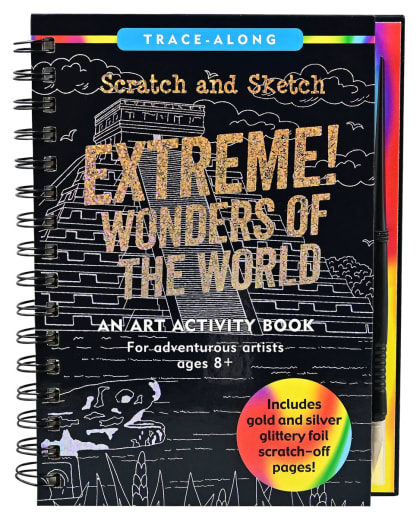Scratch and Sketch Extreme! Wonders of the World Activity Book