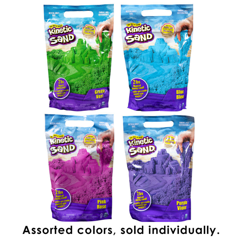 Kinetic Sand Colored Sensory Play Sand (2 assorted colors) - Main Image