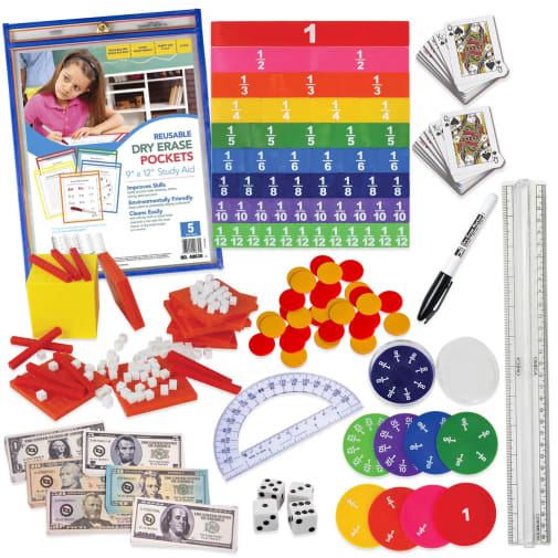 Fifth Grade Math with Confidence Manipulative Set