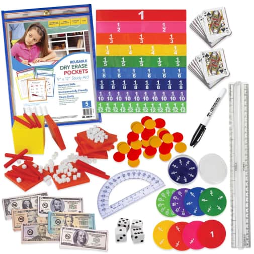 Fifth Grade Math with Confidence Manipulative Set