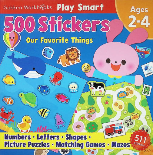 Play Smart 500 Stickers Our Favorite Things