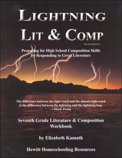 Lightning Literature & Composition Seventh Grade Student Workbook