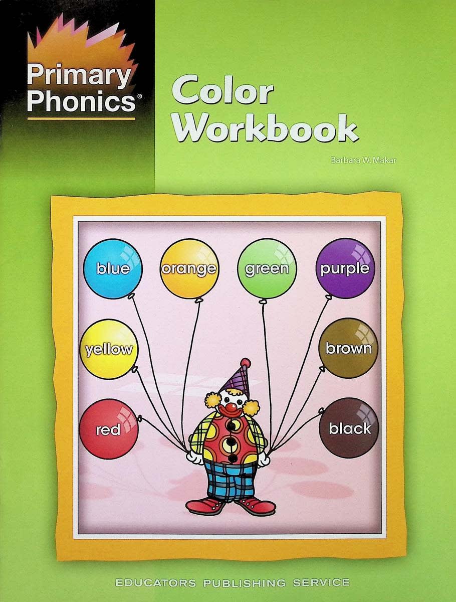 Primary Phonics Color Workbook