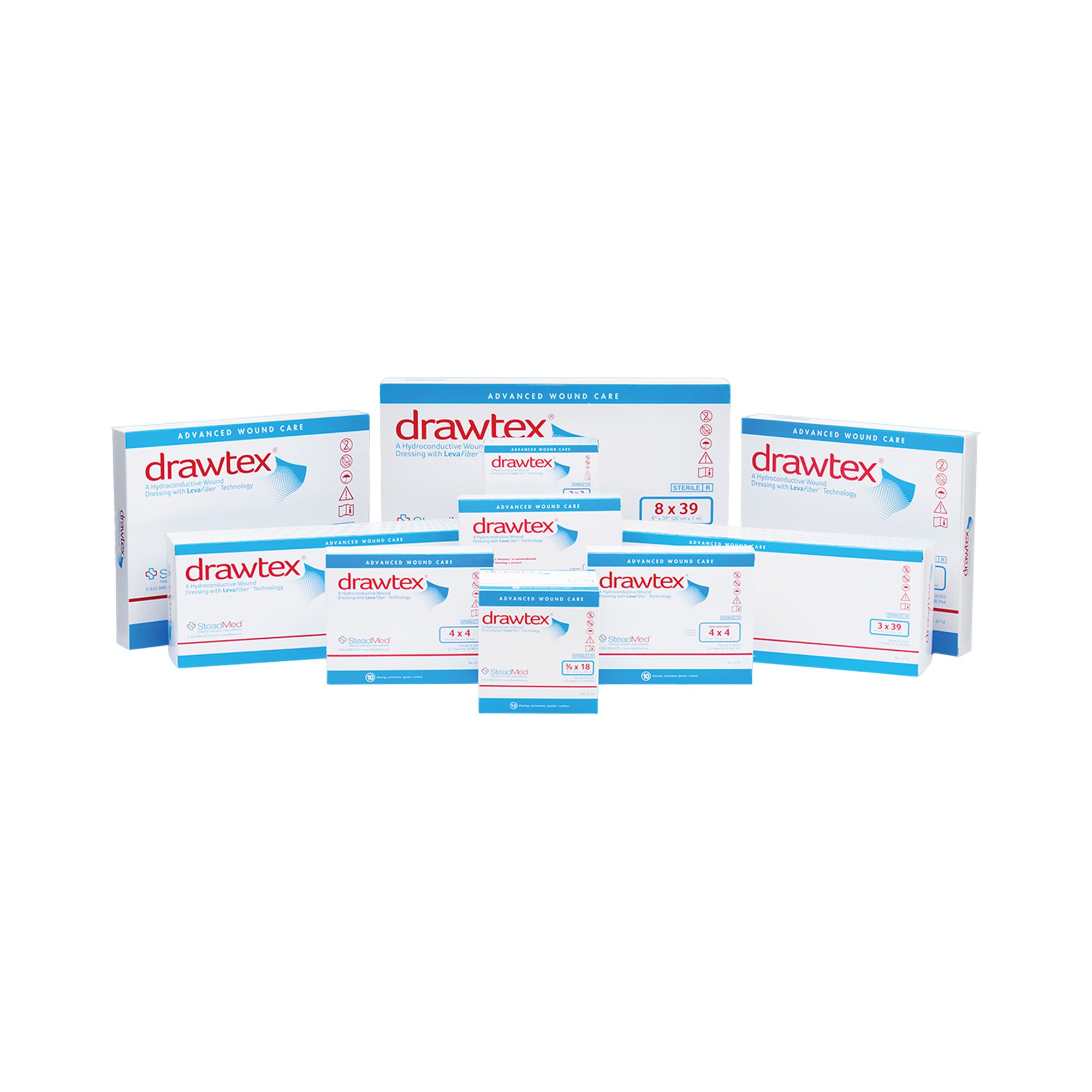 Drawtex Nonadherent Dressing, 4 x 39 Inch MK 784023