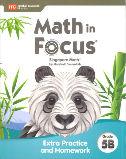 Math in Focus 2020 Extra Practice and Homework Volume B Grade 5