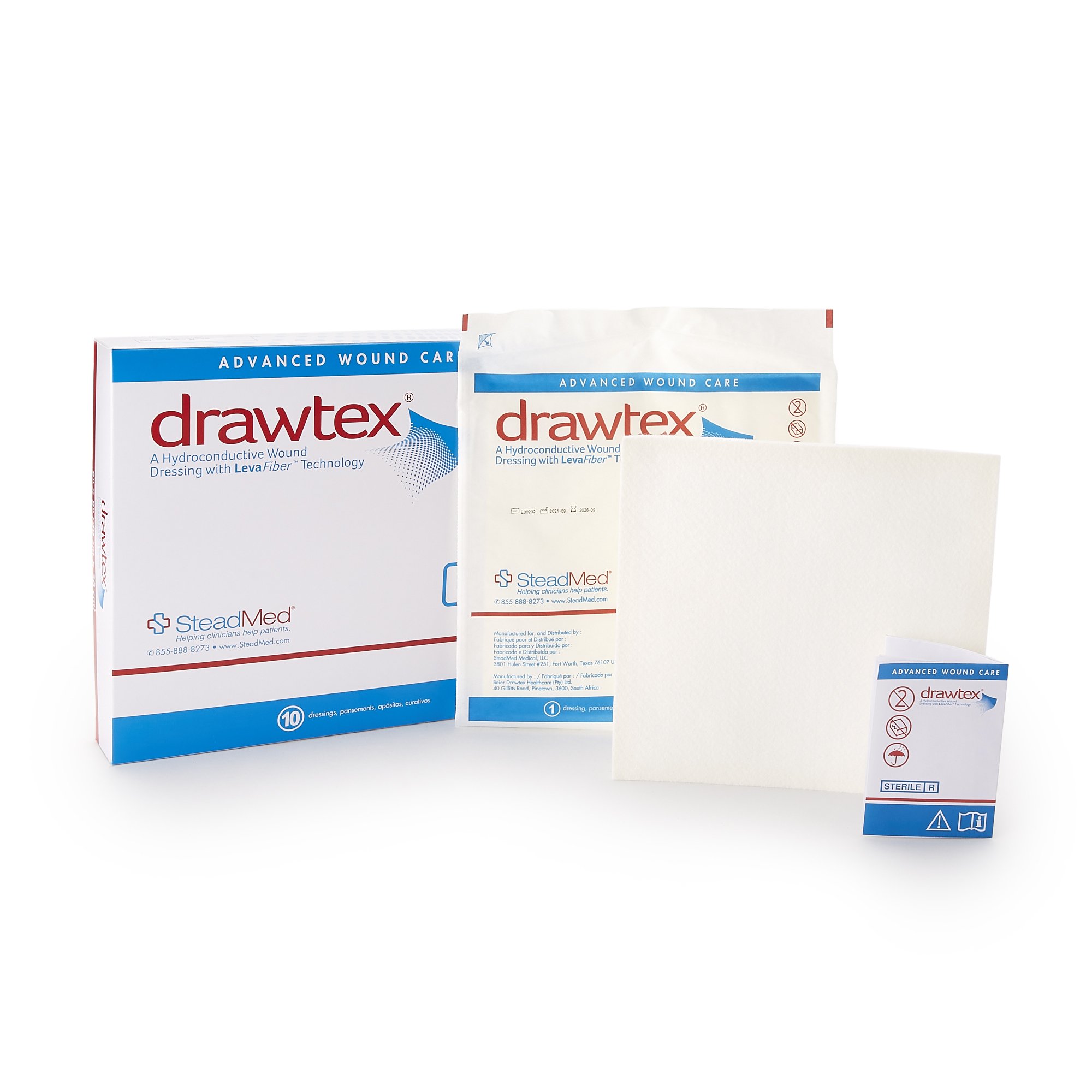 Drawtex Nonadherent Dressing, 8 x 8 Inch MK 764299