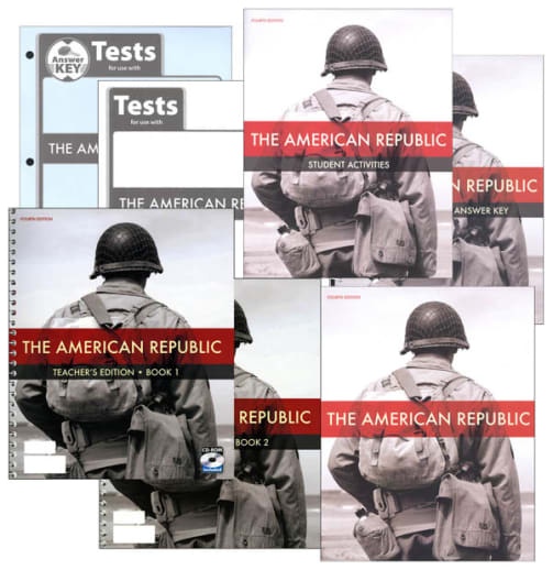 BJU Press American Republic Home School Kit 4th Edition