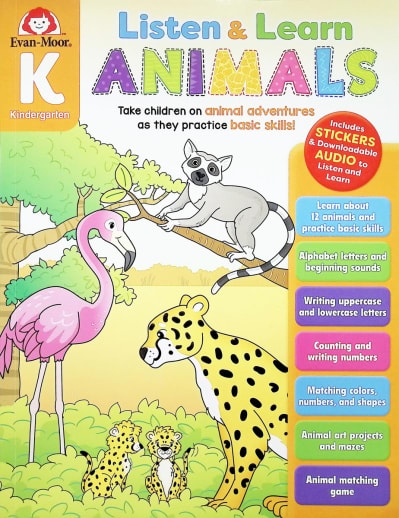 Listen & Learn Animals - Grade K