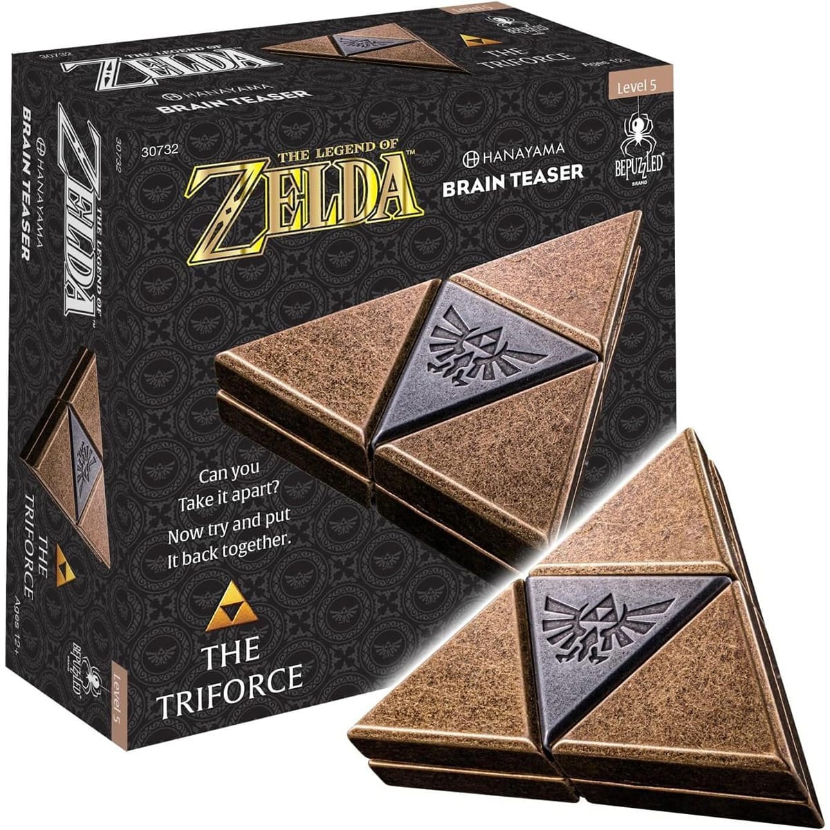 Legend of Zelda Triforce Hanayama Puzzle (Level 5)