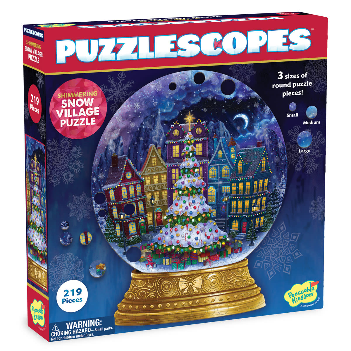 Puzzlescopes Winter Village Puzzle
