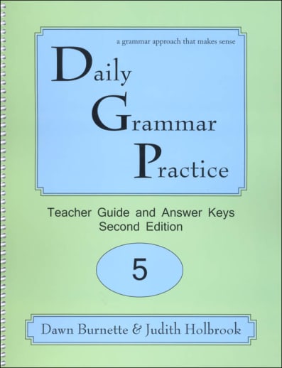 Daily Grammar Practice Teacher Guide Grade 5