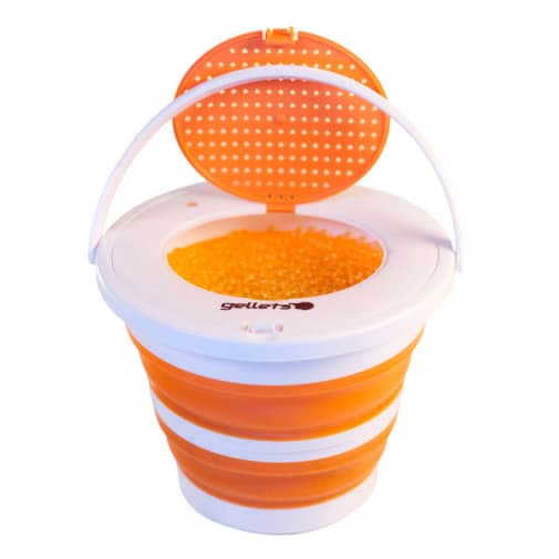 Collapsible Gellet Tub - Orange