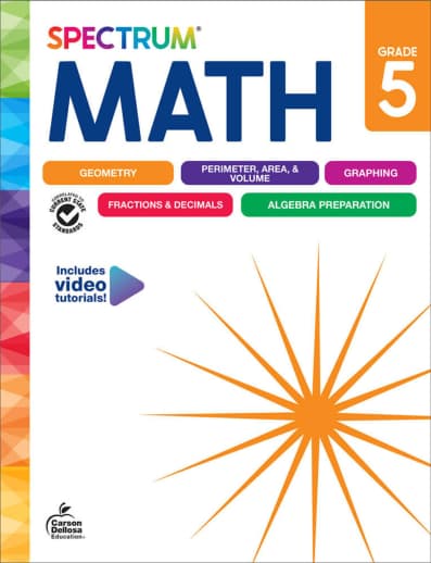 Spectrum Math 2024 Grade 5