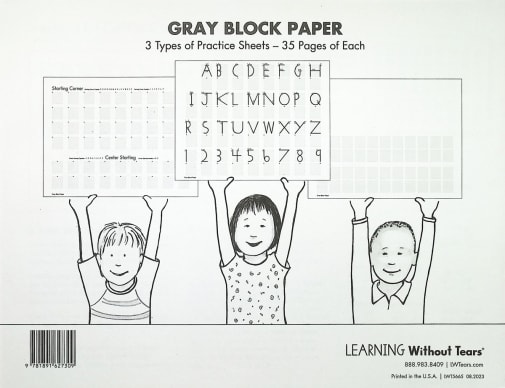 Gray Block Paper