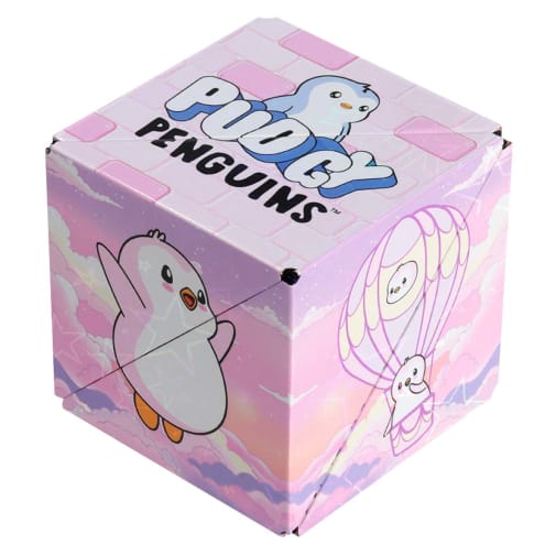 Shashibo Magnetic Puzzle Cube - Polly (Pudgy Penguins)