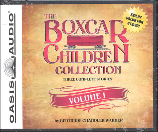 Boxcar Children Collection Volume 1 Audiobooks (Three Complete Stories: Boxcar Children, Surprise Island, and Yellow House Mystery)