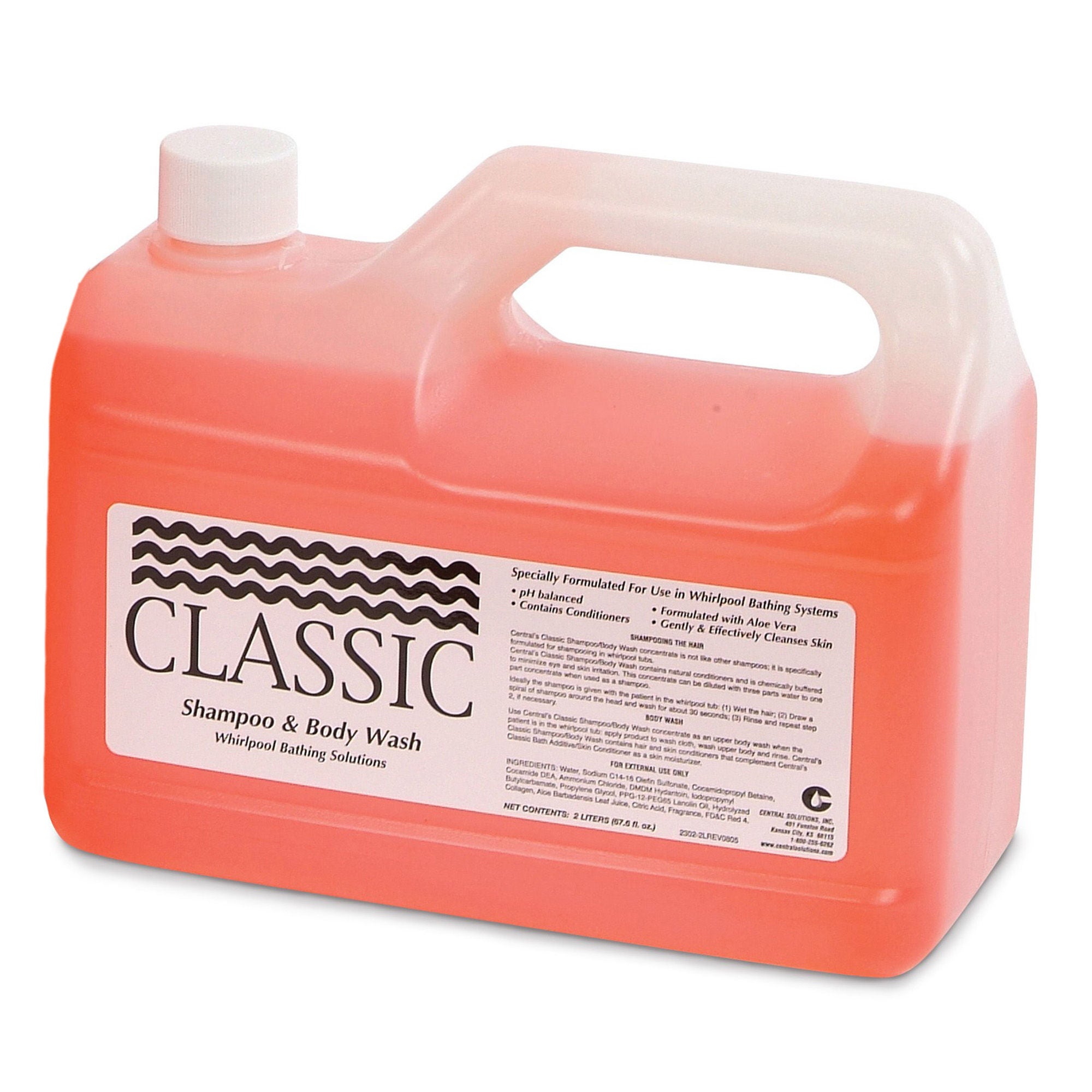 Classic Shampoo & Body Wash for use in Whirlpool Baths, Floral Scent, 2 liters MK 581638