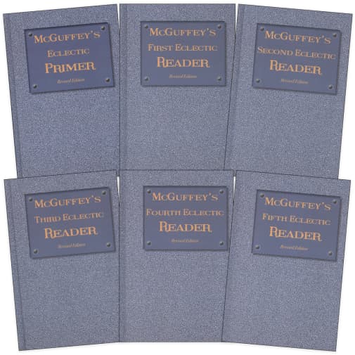 McGuffey's Eclectic Readers Revised Edition (1879) Set