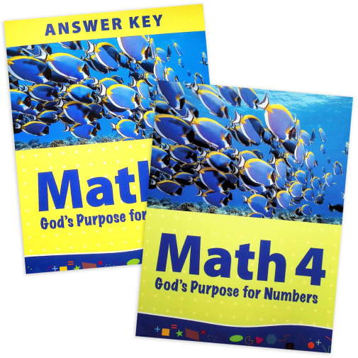 Math 4: God's Purpose for Numbers Workbook