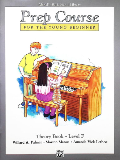 Alfred's Prep Course Level F Theory Book