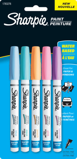 Sharpie Water-Based Paint Marker Set - Assorted Colors (5 pack)