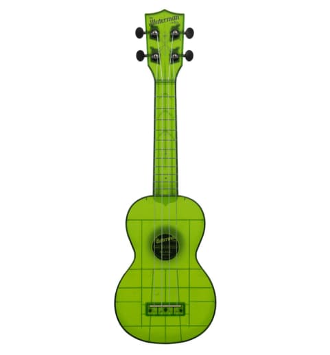 Waterman Ukulele (Soprano) - Transparent Jade Green