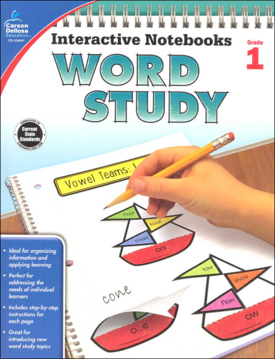 Interactive Notebooks: Word Study - Grade 1