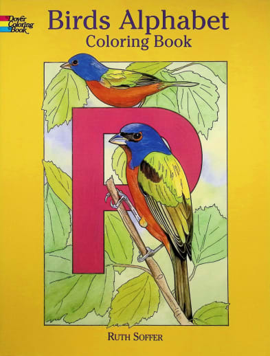 Birds Alphabet Coloring Book
