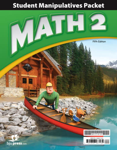 BJU Press Math 2 Student Manipulatives Packet 5th Edition