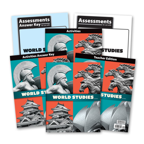 BJU Press World Studies Home School Kit 5th Edition