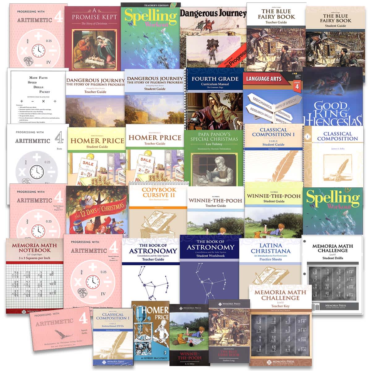 Memoria Press Curriculum 4th Grade Package