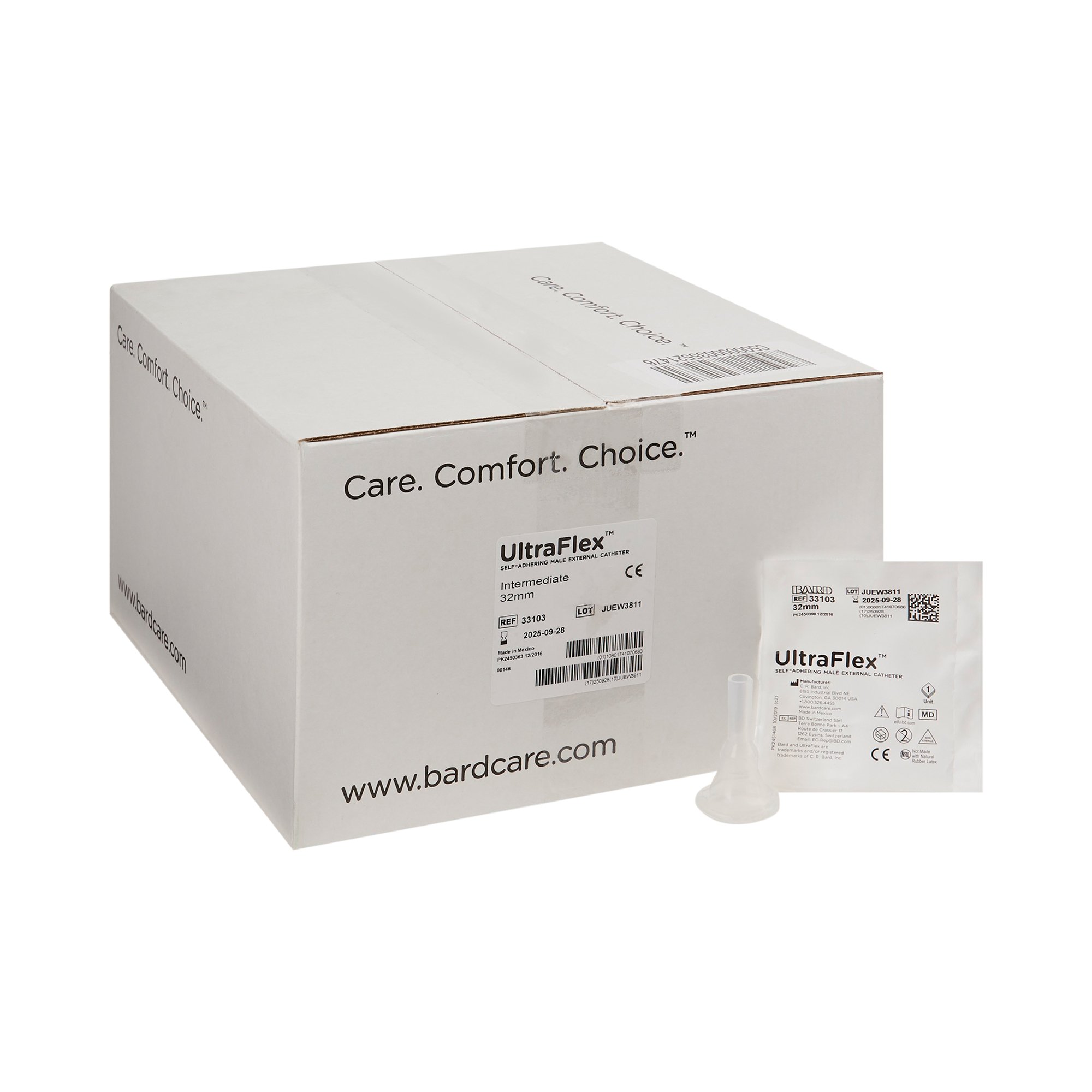 Bard UltraFlex Male External Catheter, Intermediate MK 578103