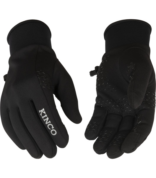 Lightweight Softstretch Fleece, Black, large