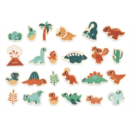 Janod Dino Magnets (25 piece set)