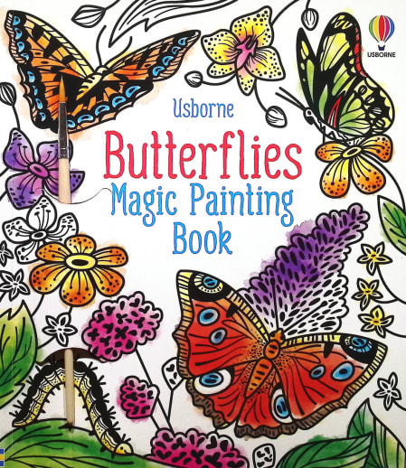 Butterflies Magic Painting Book