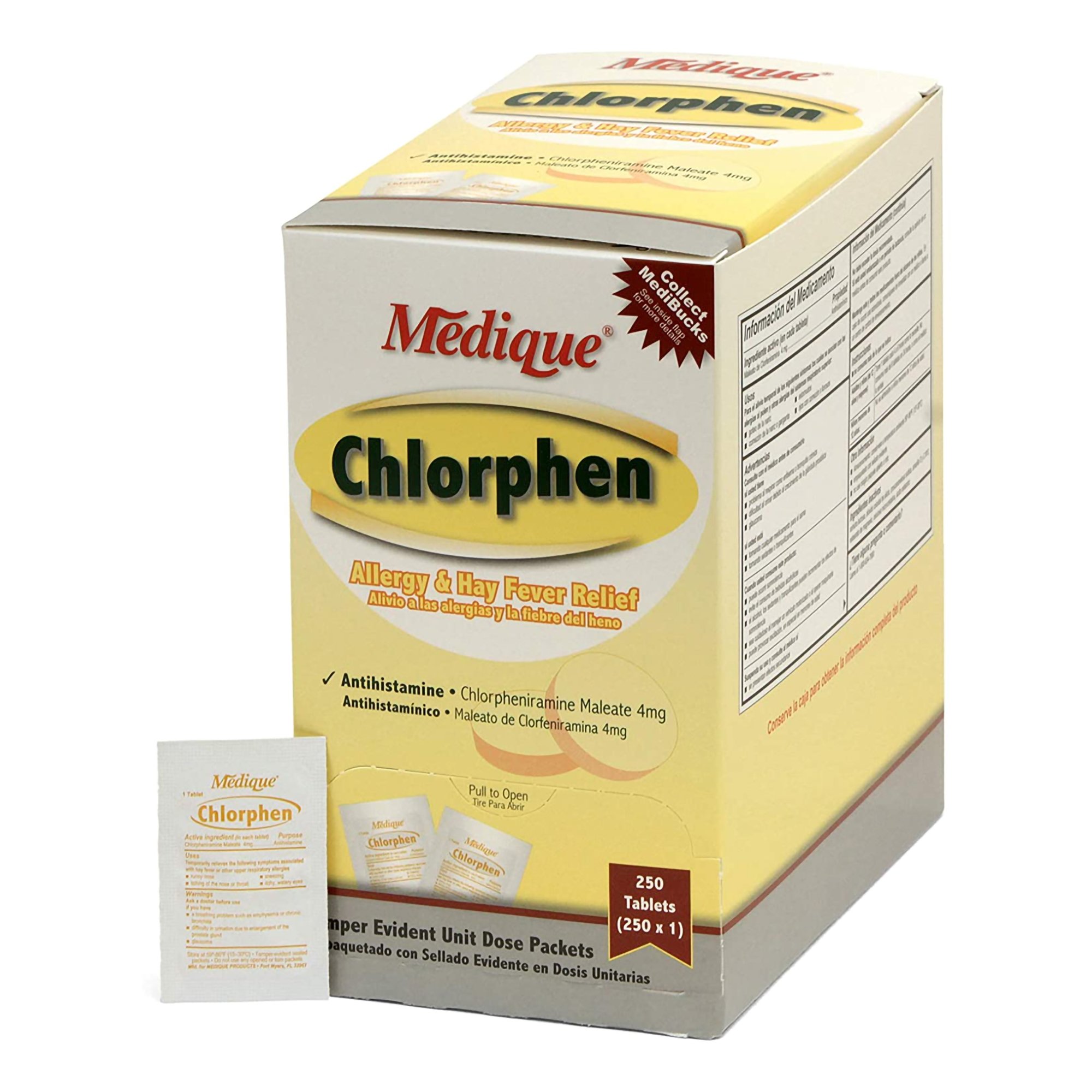Chlorphen Chlorpheniramine Maleate Allergy Relief MK 305285