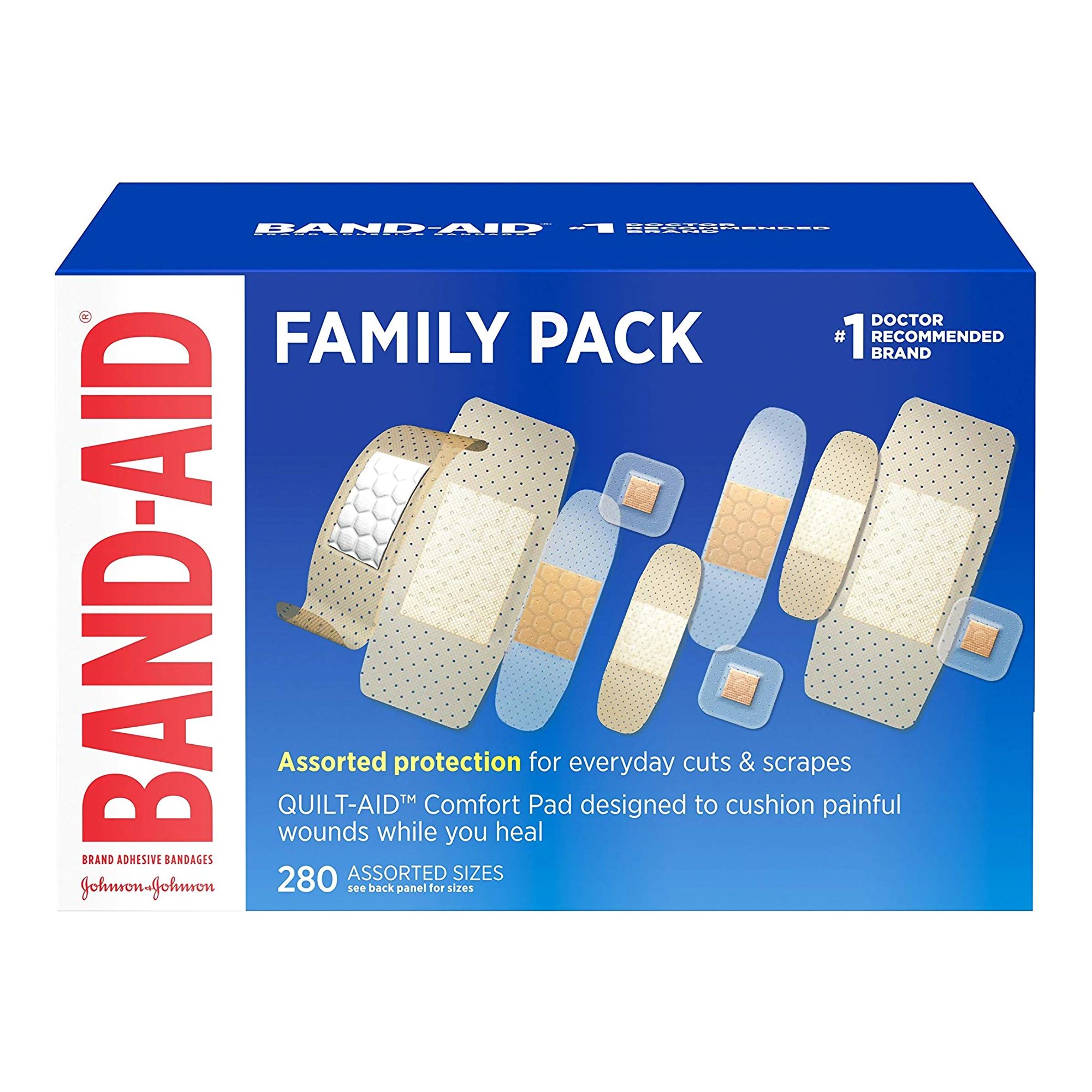 Band-Aid Adhesive Bandages Family Variety Pack MK 867477