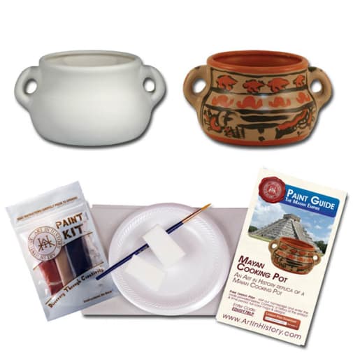 Mayan Empire - Cooking Pot (Hands On History Pottery)