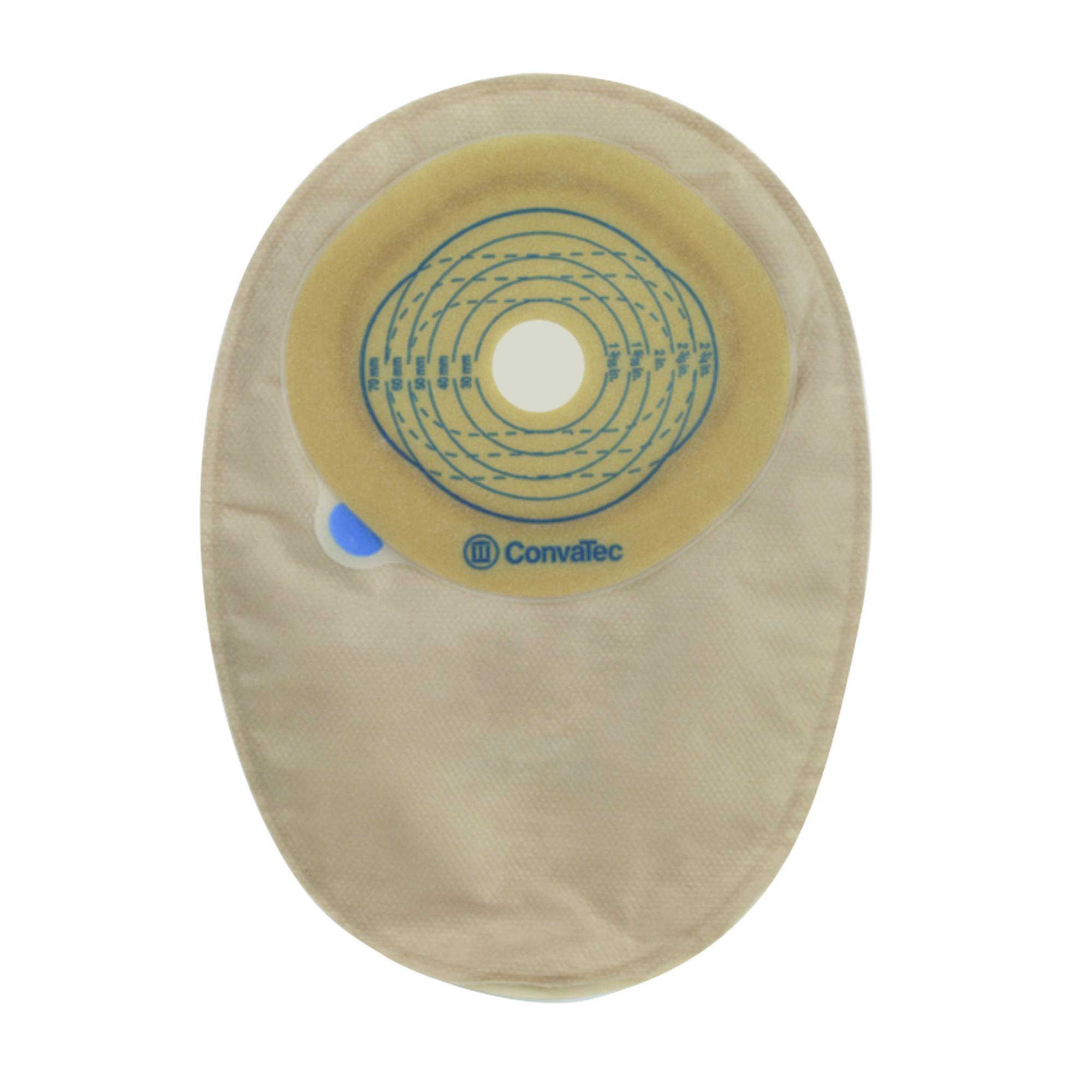 Esteem+ One-Piece Closed End Transparent Filtered Ostomy Pouch, 30  50 Stoma MK 823154