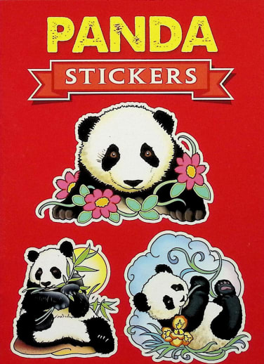 Panda Small Format Stickers