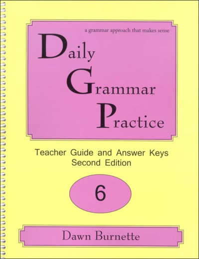 Daily Grammar Practice Teacher Guide Grade 6