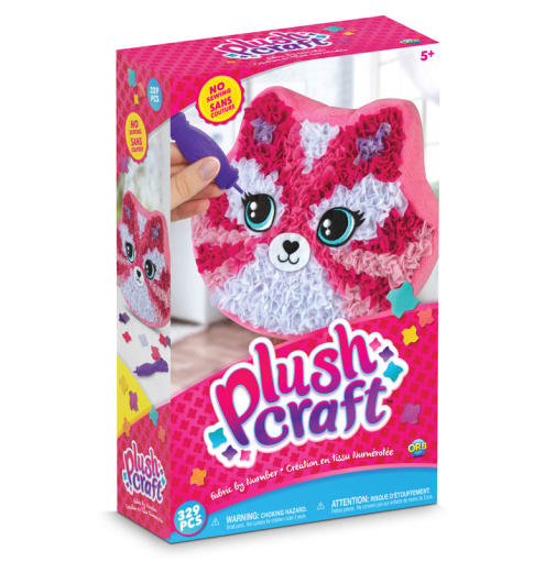 PlushCraft Kitten Pillow