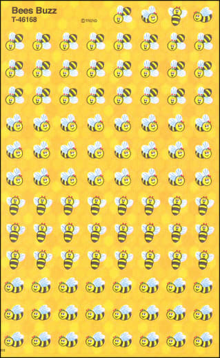 All About Spelling Level 1 Stickers: Bees Buzz