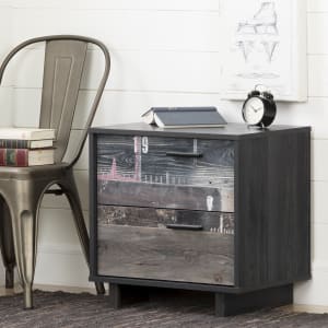Fynn - Table de chevet 2 tiroirs Fynn - Table de chevet 2 tiroirs