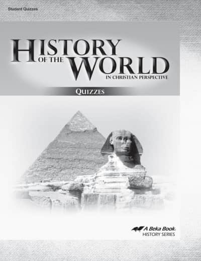 Abeka History of the World in Christian Perspective Quiz Book
