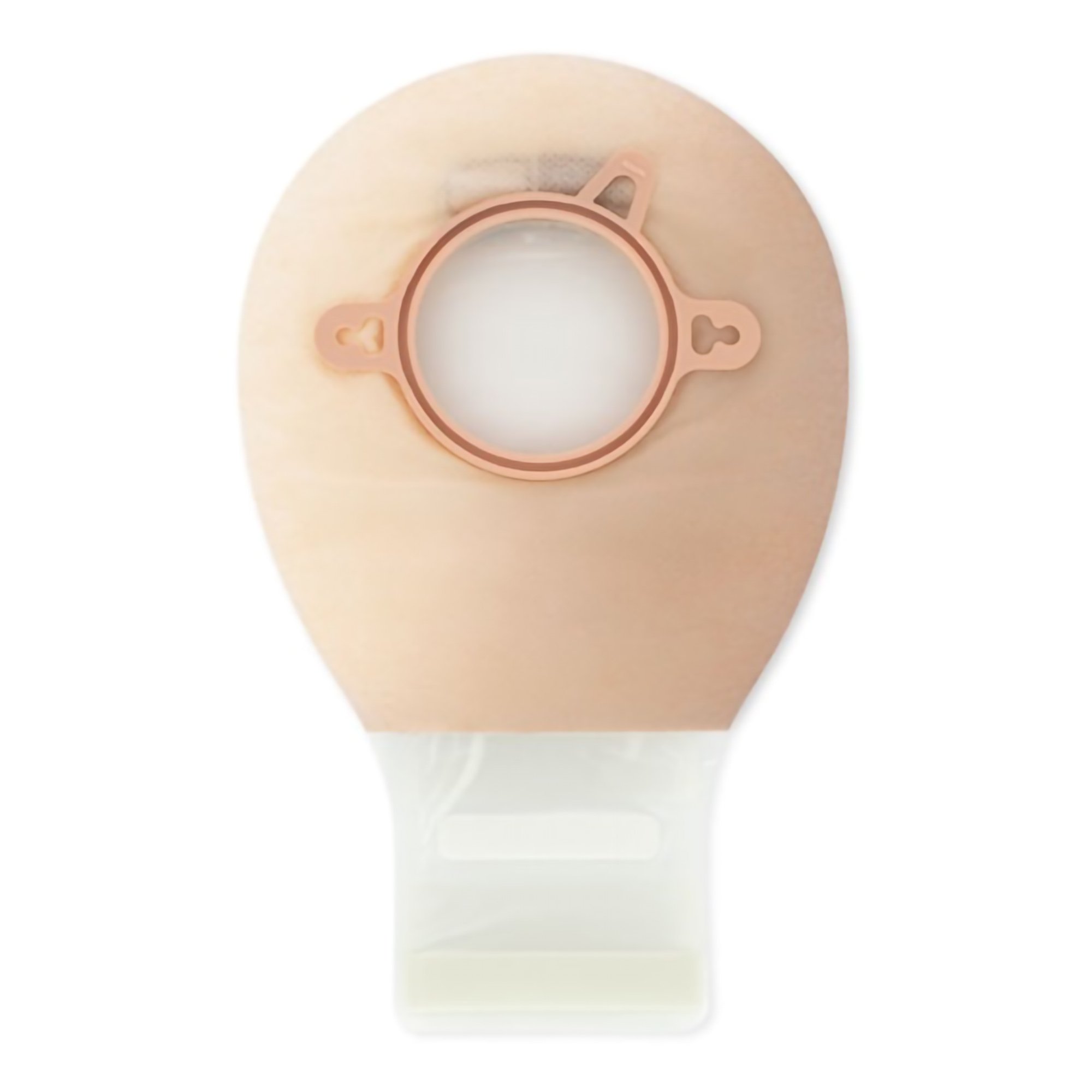 New Image Two-Piece Transparent Ostomy Pouch, Pre-cut to Fit 44mm Stomas, Green MK 569784