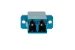 LC-LC Singlemode Duplex Fiber Optic Cable Adapter