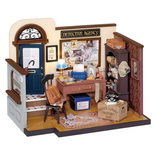 Mose's Detective Agency DIY Miniature House | Rolife
