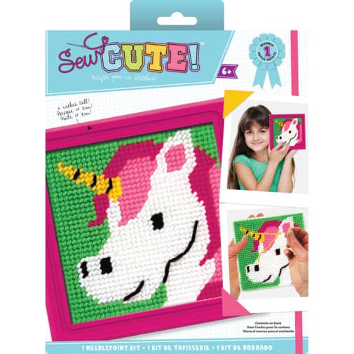 Sew Cute Needlepoint Unicorn